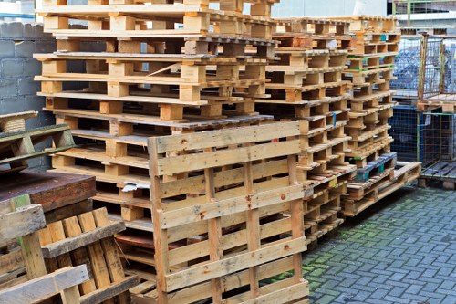 Inspection notes and photos during a clearance job